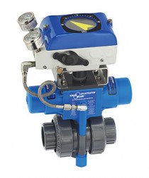 JUAL BALL VALVE ACUATOR PLAST –O–MATIC
